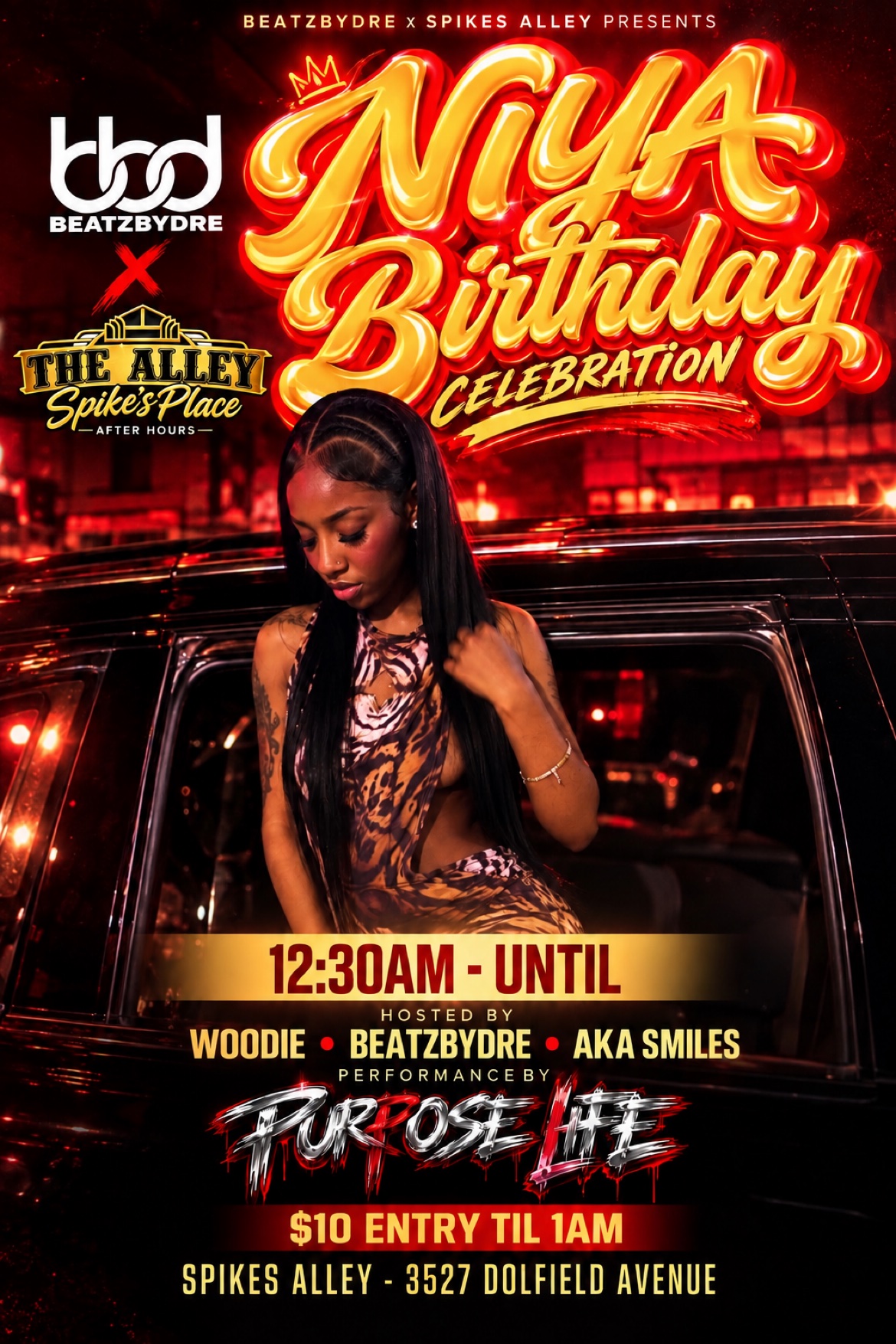 NIYA Birthday Celebration at Spikes Alley